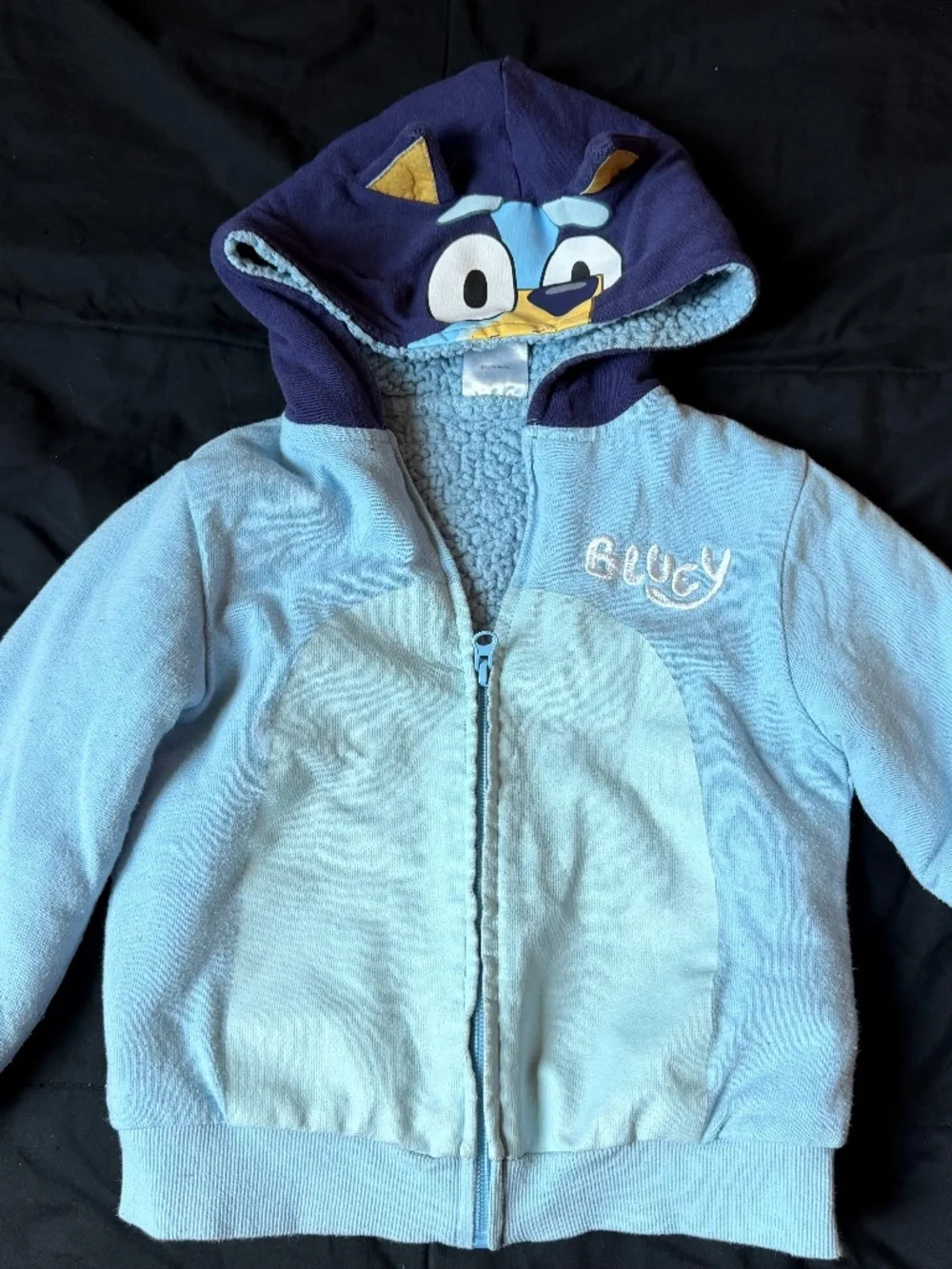 Bluey zip up